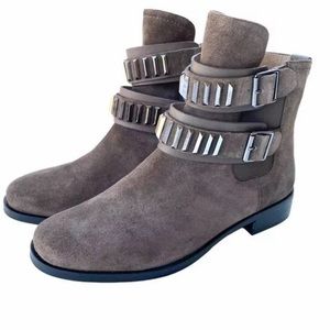 Pour La Victoire BNWOT Taupe Moto Style Boot Size 6.5